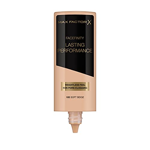 Max Factor Lasting Performance Touch Proof 105-Soft Beige - 1 Unidad