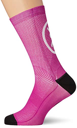 MB WEAR Socks Smile Fuxia L/XL, Unisex Adulto, Rosa, Medio