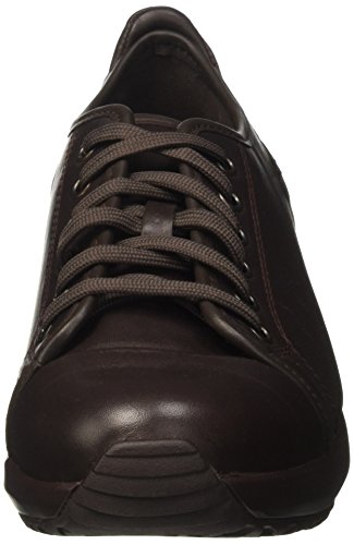 MBT Batini Lace Up, Zapatillas de Estar por casa Mujer, Marrón (Black Coffee Nappa), 36 EU