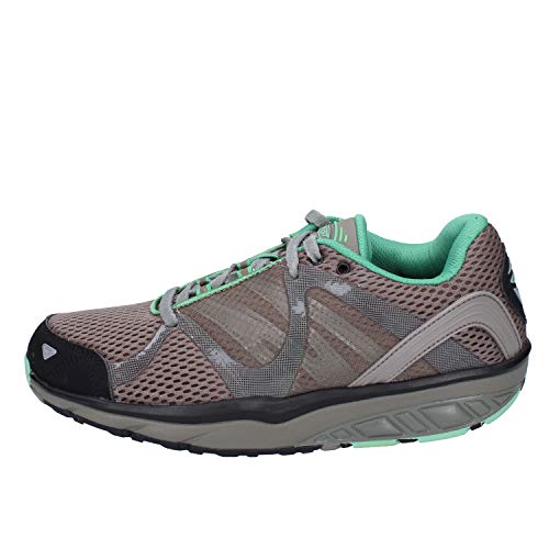 MBT Leasha Trail 5 Lace Up, Zapatillas de Deporte Mujer, (OLI.Nt/DST Gr/Rub/Blk/SIL), 36 EU