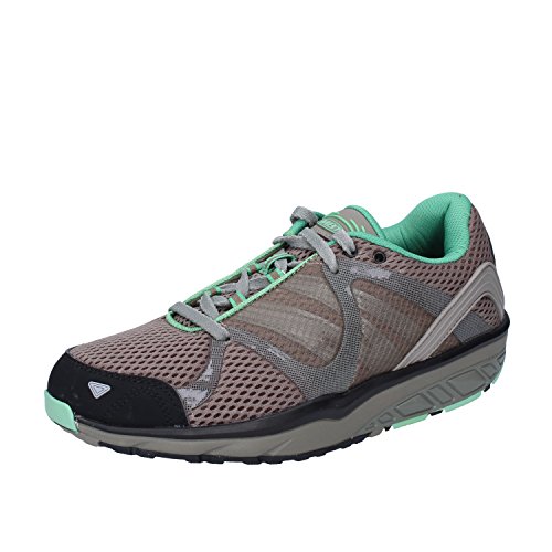 MBT Leasha Trail 5 Lace Up, Zapatillas de Deporte Mujer, (OLI.Nt/DST Gr/Rub/Blk/SIL), 36 EU