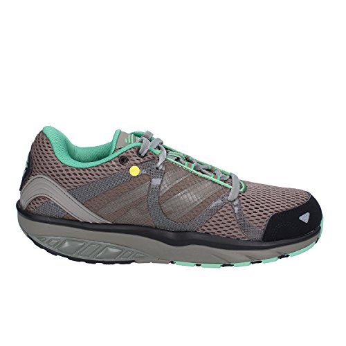 MBT Leasha Trail 5 Lace Up, Zapatillas de Deporte Mujer, (OLI.Nt/DST Gr/Rub/Blk/SIL), 36 EU