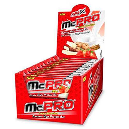 McPRO PROTEIN BAR 24*35 GR Fresa-yogurt