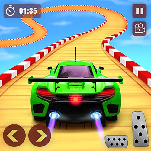 Mega Ramp Hot Car Race Off Car Stunt Game