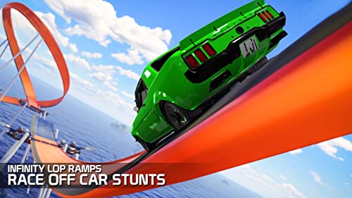 Mega Ramp Hot Car Race Off Car Stunt Game