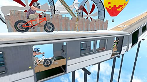 Mega Rampa Crash Stunts BMX Bike Racing Challenge