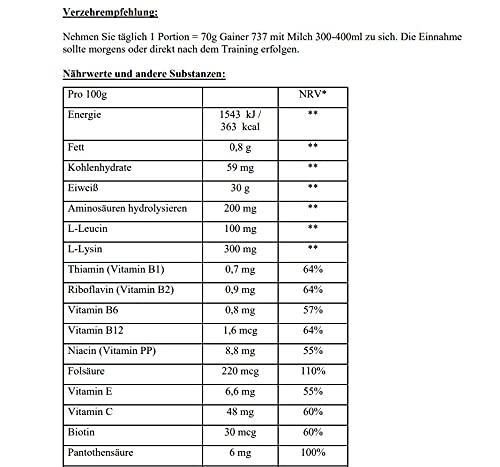 MEGABOL GAINER 737 3000gr Carbohidrato Proteina Subidor (COOKIES)