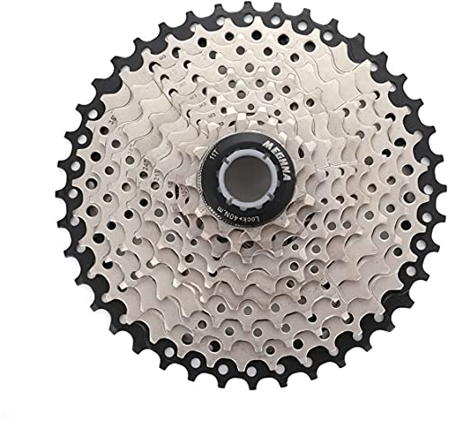 MEGHNA Cassette Piñón de Rueda Libre de Bicicleta de 8/9/10 Velocidades 11-32T 11-36T 11-40T para Bicicletas de Montaña MTB