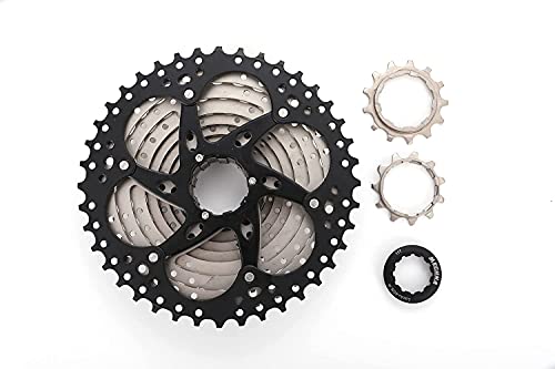 MEGHNA Cassette Piñón de Rueda Libre de Bicicleta de 8/9/10 Velocidades 11-32T 11-36T 11-40T para Bicicletas de Montaña MTB