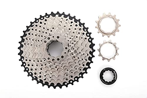 MEGHNA Cassette Piñón de Rueda Libre de Bicicleta de 8/9/10 Velocidades 11-32T 11-36T 11-40T para Bicicletas de Montaña MTB