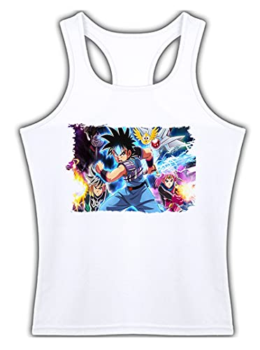 MERCHANDMANIA Camiseta Mujer Tirantes Las Aventuras DE Fly Anime Tshirt