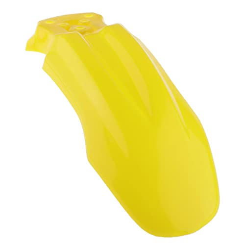 MERIGLARE Cafe Racer Motorcycle Front Mudguard para CRF50 - Amarillo