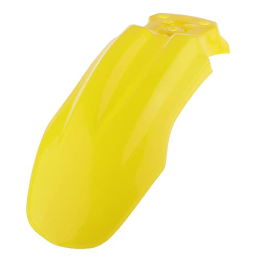 MERIGLARE Cafe Racer Motorcycle Front Mudguard para CRF50 - Amarillo