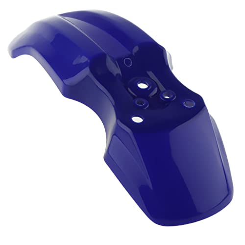 MERIGLARE Cafe Racer Motorcycle Front Mudguard para CRF50 - Azul real