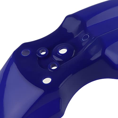 MERIGLARE Cafe Racer Motorcycle Front Mudguard para CRF50 - Azul real