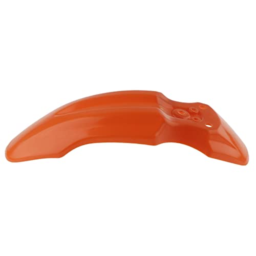 MERIGLARE Cafe Racer Motorcycle Front Mudguard para CRF50 - Naranja