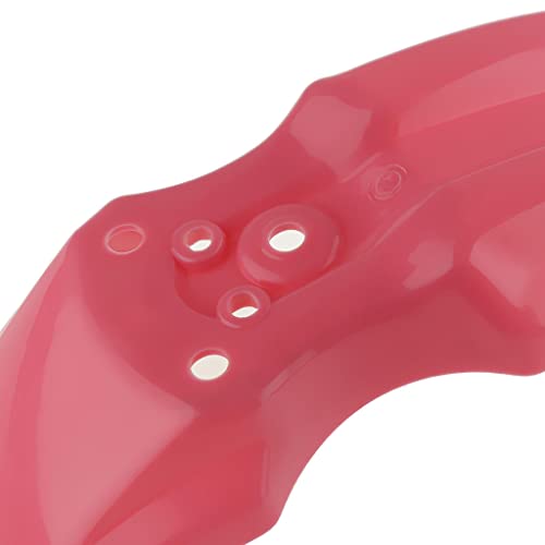 MERIGLARE Cafe Racer Motorcycle Front Mudguard para CRF50 - Rosado