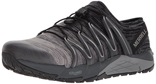 Merrell Bare Access Flex Knit, Zapatillas Deportivas para Interior Mujer, Negro (Black), 40.5 EU