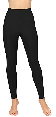 Merry Style Leggins Mallas Deportivas Largos Mujer MS10-300 (Negro, M)