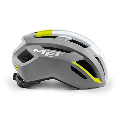 MET Casco Vinci MIPS Amari L(58-61), Adultos Unisex, Multicolor (Gris Amar)