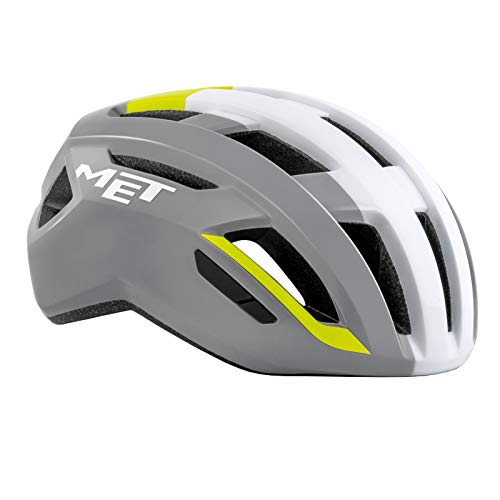 MET Casco Vinci MIPS Amari L(58-61), Adultos Unisex, Multicolor (Gris Amar)