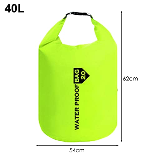 MezoJaoie Bolsa Seca Impermeable Flotante - Bolsa Seca de Deriva de Colores Brillantes para Nadadores - Flotador de Seguridad para de natación para Nadadores y triatletas