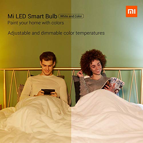 Mi Mi LED Smart Bulb White and Color Bombilla E27, 10 W, 2