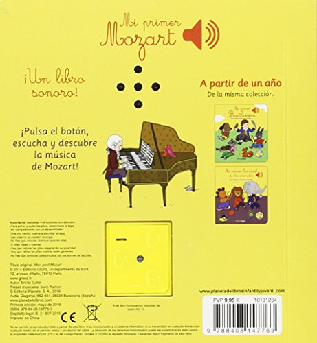 Mi primer Mozart (Libros con sonido)