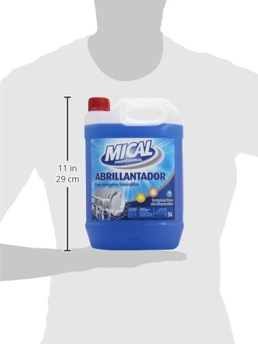 Mical Profesional - Abrillantador - Para máquinas lavavajillas - 5 l