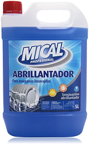 Mical Profesional - Abrillantador - Para máquinas lavavajillas - 5 l