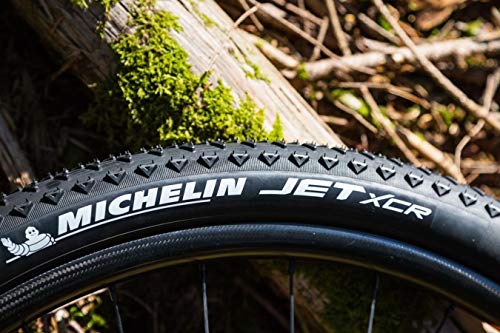Michelin Neumático Jet XCR de Bicicleta Unisex de Adulto, Negro