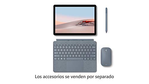 Microsoft Surface Go 2 Ordenador Convertible Tablet-PC, Procesador Intel Core m3 de 8.ª generación, WiFi, 8 GB RAM, 128 GB, Windows 10 Home S, Platino