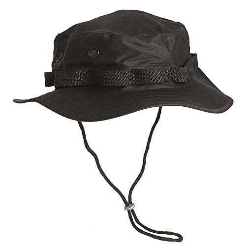 Mil-Tec Sombrero de la Selva Tipo de EE.UU. (Negro/M)