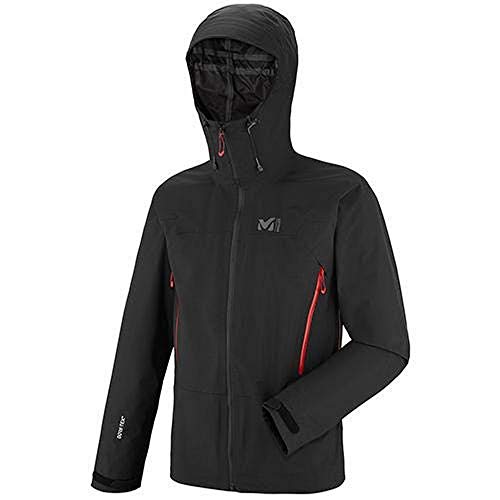 MILLET Kamet Light GTX Jkt M Rain Jacket, Mens, Black-Noir