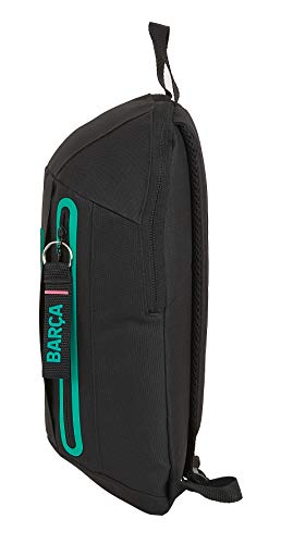 Mini Mochila Safta de Uso Diario de F.C. Barcelona 3ª Equip. 20/21, 220x100x390mm, negro (M821)