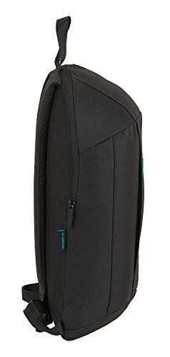 Mini Mochila Safta de Uso Diario de F.C. Barcelona 3ª Equip. 20/21, 220x100x390mm, negro (M821)