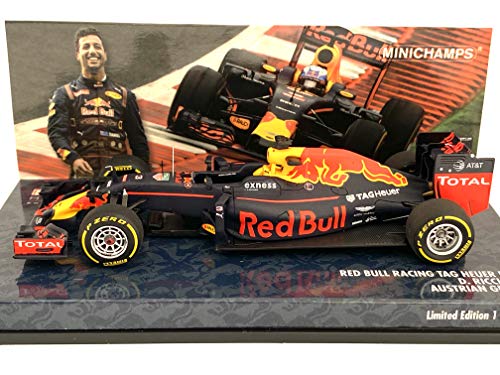 Minichamps Red Bull Tag Heuer Rb12 - Maqueta de Brazilian GP 2016 (Escala 1/43)