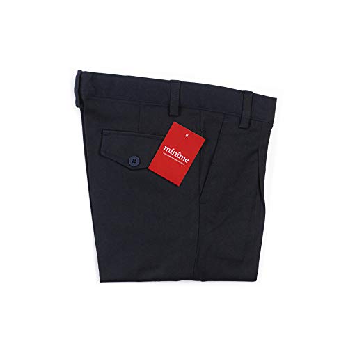 Minime Pantalones Vestir Colegio Azul Marino Elastano (8)