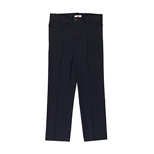 Minime Pantalones Vestir Colegio Azul Marino Elastano (8)