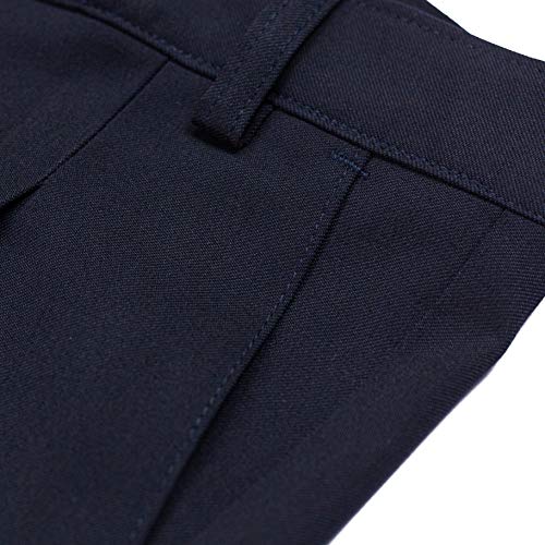 Minime Pantalones Vestir Colegio Azul Marino Elastano (8)