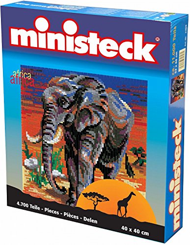Ministeck 31874 - Juego Creativo con Cuentas diseño África, 4700 Piezas