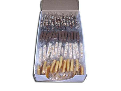 MiniTurrones 20 gramos - Caja Surtida de Porciones individuales de turrón - 2Kg (100 porciones aprox).