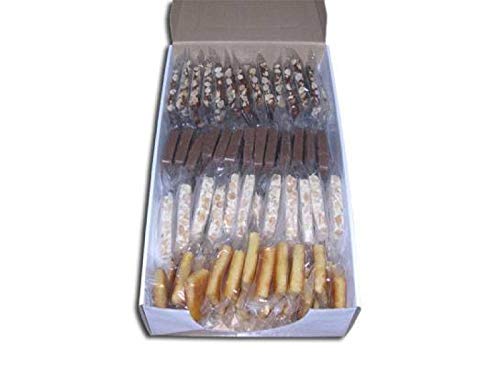 MiniTurrones 20 gramos - Caja Surtida de Porciones individuales de turrón - 2Kg (100 porciones aprox).