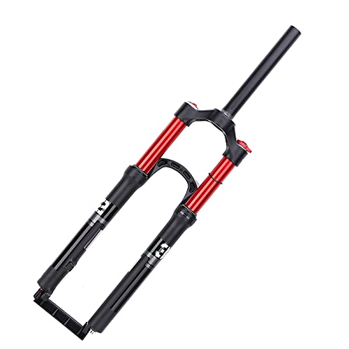 Miouldram Horquilla para bicicleta Zoom de 26 pulgadas, aleación de magnesio, horquilla de gas para bicicleta, control de hombro, adecuada para ciclismo