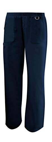 MISEMIYA - PANTALÓN SEÑORA Uniforme Laboral CLINICA Hospital Limpieza Veterinaria MÉDICO Enfermera - Ref.708 - Medium, Azul Marino