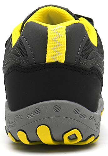 Mishansha Zapatillas de Deporte Niños Ligeras Transpirable Zapatos de Correr Casual Gimnasia Antideslizante Zapatillas Running Exterior Gris Gr.37