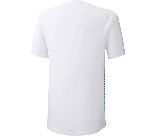 Mizuno Shadow Polo, Unisex Adulto, Blanco, XL