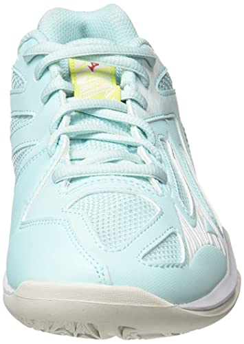 Mizuno Thunder Blade 3, Zapatillas de vleibol Mujer, Tball Blanco Clearwater, 40 EU