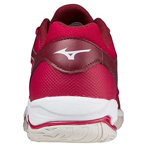 Mizuno Wave Phantom 2, Zapatillas Deportivas Mujer, PersianRed/WhiteSand/BikingRed, 39 EU