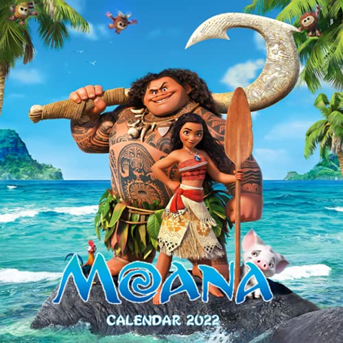 Moanạ 2022 Calendar: Cartoon 2022 OFFICIAL calendar, 2022-2023 18 months - monthly planner.Gifts boys girls kids and all Fans for halloween Christmas. Kalendar calendario calendrier 16 monthly